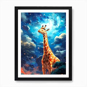 Giraffe 2 Art Print