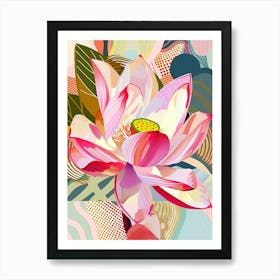 Lotus Flower Art Print