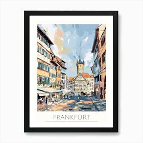 Frankfurt Germany Art Print