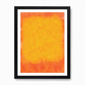 Colour Block 2 Art Print