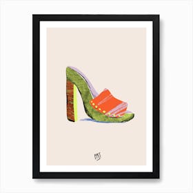 High Heel Art Print