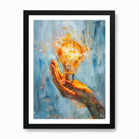 Light Bulb 32 Art Print