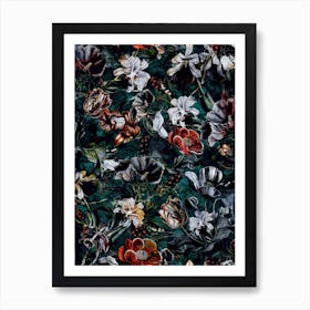 Night Garden 3 Art Print