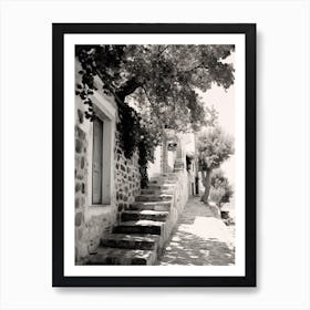 Bodrum, Turkey, Photography In Black And White 8 Art Print