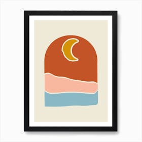 Summer Night Art Print