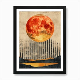 Full Moon In The Sky Art Print