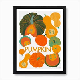 Pumpkin Art Print