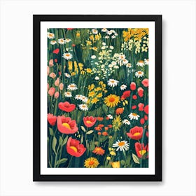 Wildflowers Poster