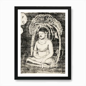 Buddha, From The Suite Of Late Wood Block Prints, Paul Gauguin Art Print