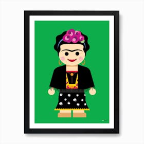 Toy Frida Art Print