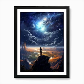 Starry Night Art Print