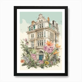 House Of Flowers London 1 Art Print