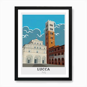 Lucca, Italy Travel Art Print