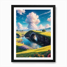 Virtual World Artwork 2 Art Print