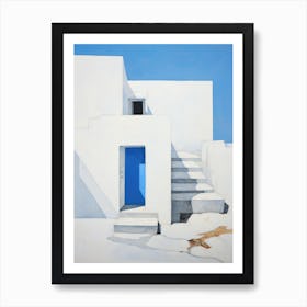 Blue Door 6 Art Print