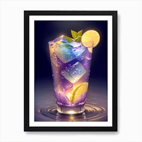 Purple Drink 1 Art Print