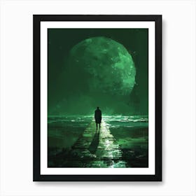 Dark Night Art Print