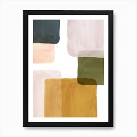 Abstract Watercolor Painting Art Print