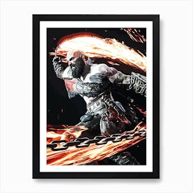 God Of War 3 Art Print