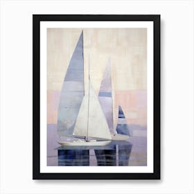 Sailboats 1 Art Print