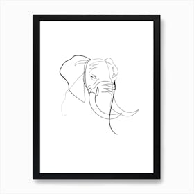 Elephant 01 Art Print