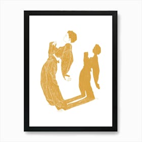 Dancing 5 Art Print