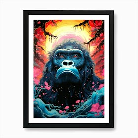 Gorilla Art Print