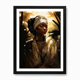 African Woman 3 Art Print