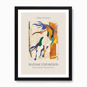 Horse 4 Matisse Inspired Exposition Animals Poster Art Print