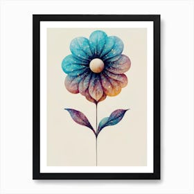 Flower Painting Art Print