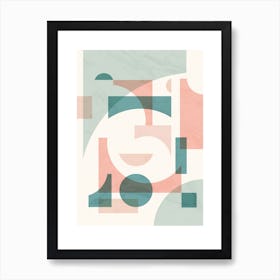 Subtle Geo Art Print