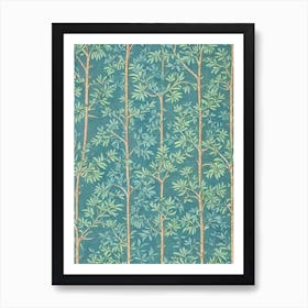 Juniper tree Vintage Botanical Art Print