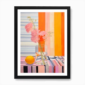 Flower Still Life Painting 6 Art Print