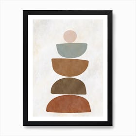 Stack Of Stones Art Print