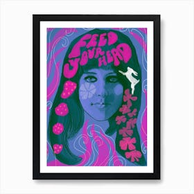 Grace Slick Art Print