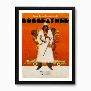 Dogg Father Art Print