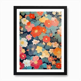 Great Japan  Hokusai Botanical Japanese 18 Art Print