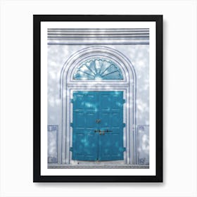 Blue Door Art Print