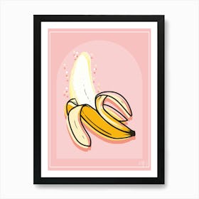 Pop Art Banana Split Art Print