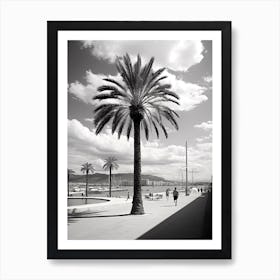 Palma De Mallorca, Spain, Photography In Black And White 1 Art Print