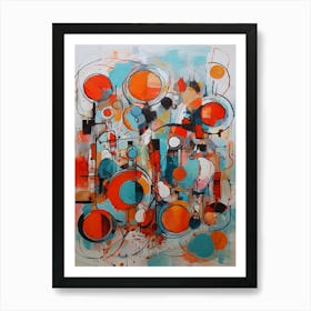 Abstract Painting 27 Art Print