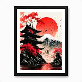 Japanese Painting Art Print