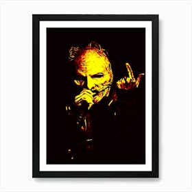 Scream By corey taylor slipknot music band Art Print