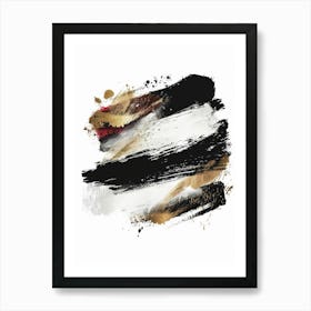 Egyptian Flag Art Print