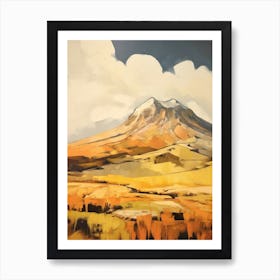 Mount Kilimanjaro 1 Mountain Painting Art Print