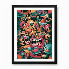 Graffiti Art Art Print