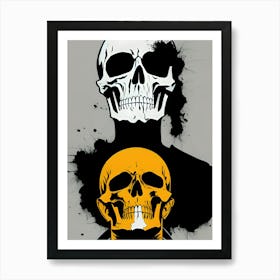 Death, What Say You? ~Reimagined Art Print