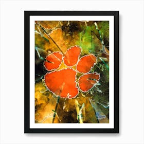 Clemson Tigers 1 Art Print