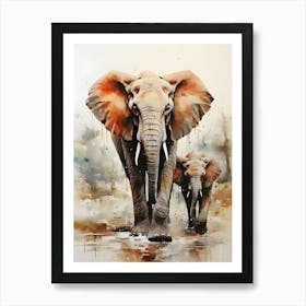 Jungle Majesty The Elephant S Realm Art Print