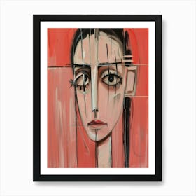 'Faces' 9 Art Print